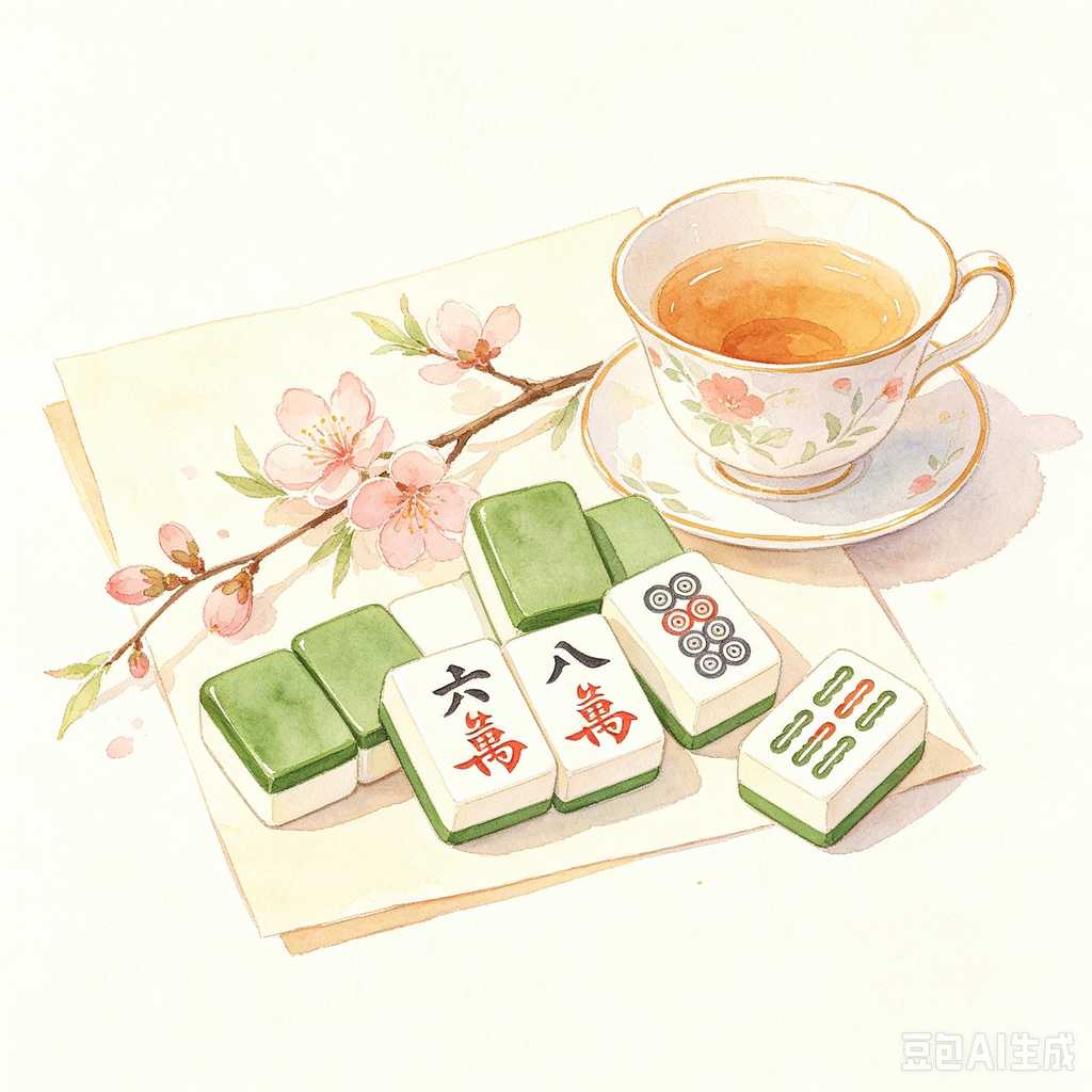 new year mahjong set gift