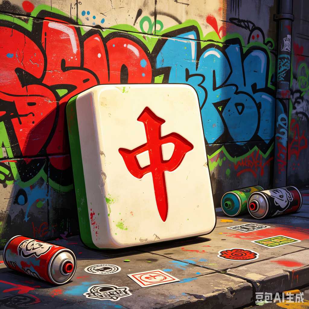 decorative mahjong tiles set