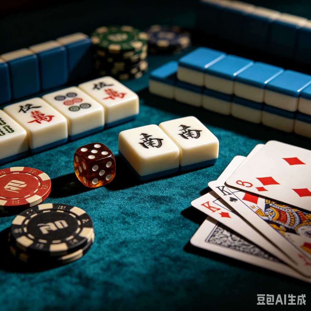 modern oriental mahjong set
