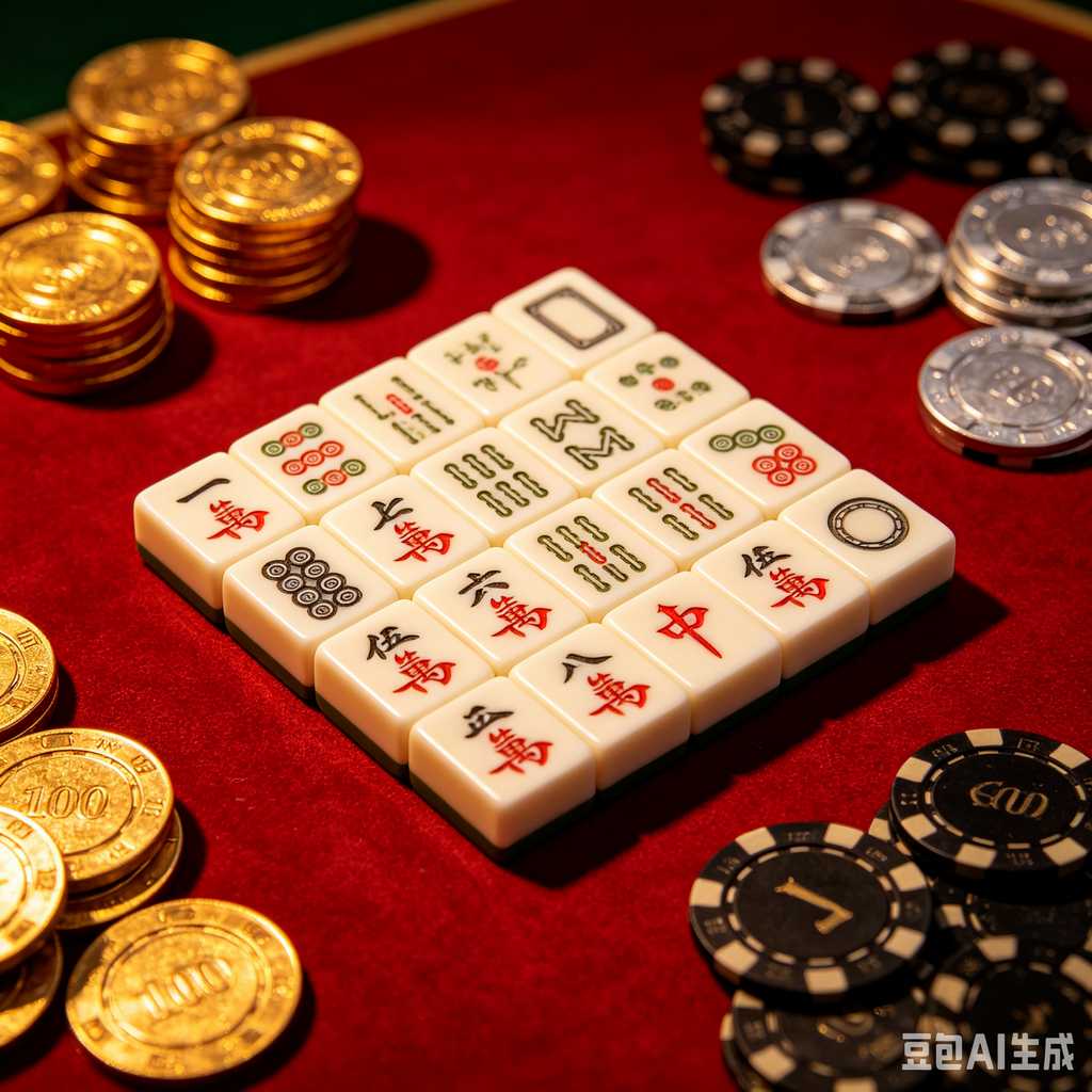 black luxury mahjong set
