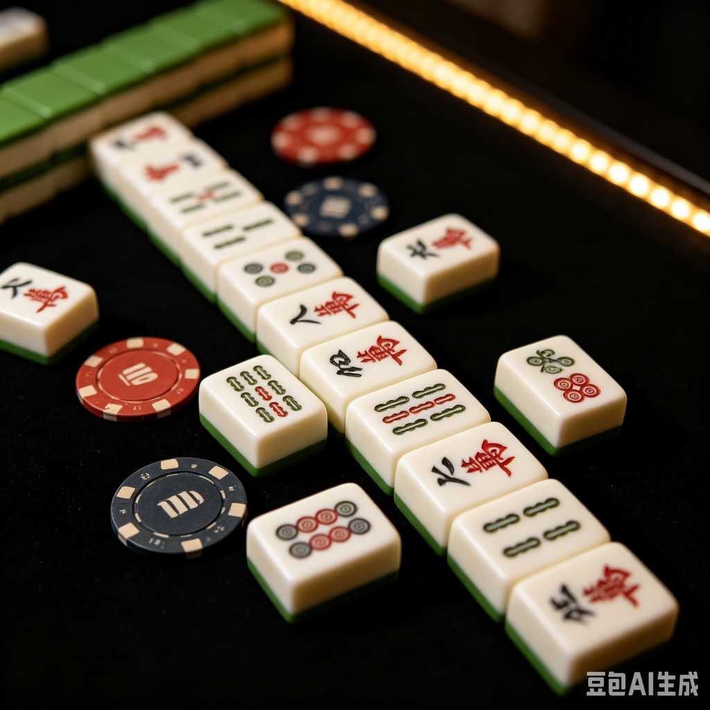 bright color mahjong tiles